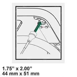 Picture of Decal Instruction Actuator Swi