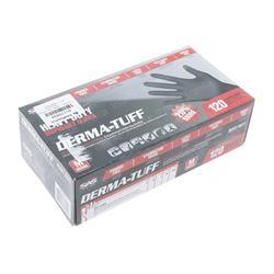 Powder-Free Nitrile Gloves Black, Box of 100 - Medium SY1223113