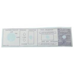 Picture of Decal - Aerial Control Switch