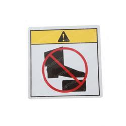 Picture of Decal Caution No Step