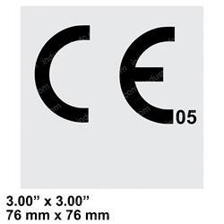 Picture of Decal - Ce Mark 3