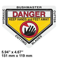 Picture of Decal-Danger Keep Hands Away