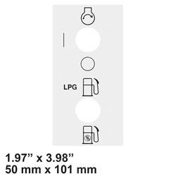 Picture of Decal - Start/on/Off/Lp Gas