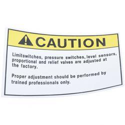 Picture of Decal - Caution Do Not
