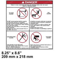 ew1dc31007 DECAL - SAFETY WARNING