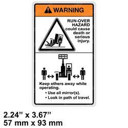 Picture of Decal_Run-Over Hazard