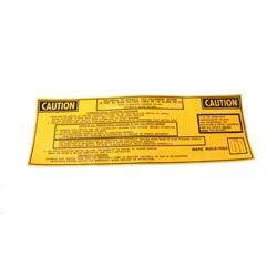 Picture of Decal - Decal - Caution - Aeria