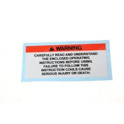 Picture of Decal (read Instr)