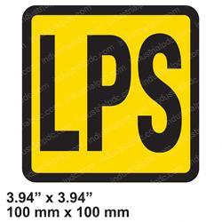 Picture of Decal - Lps