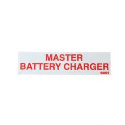 Picture of Decal - Master Battery