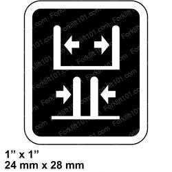 sy72398 DECAL - FORK FUNCTION