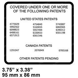 Picture of Decal - Patent