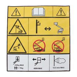 Picture of Decal - Tipping/Elect Plf