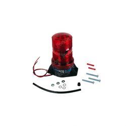 sy361005-r-led STROBE ML5 LED - 12-80V RED - PERM MOUNT - HIGH PROFILE - - NYLON PLASTIC BASE - RED LEDS - 60 QUAD FPM