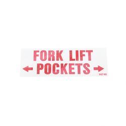 Picture of Decal - Fork Lift Pockets