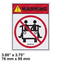 Picture of Decal Arms/Legs Inside Tractor