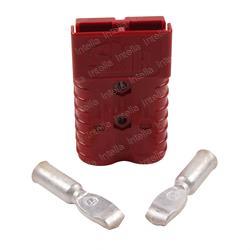 SR175 red connector with 2 - 1/0 contact tips YALE 220051603 - aftermarket