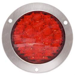 sy4415fl-r LIGHT - 12-24V - RED LED - ROUND 4 IN - FLANGE MOUNT - - 75 QUINT FPM - 19 LEDS