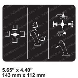 Picture of Decal Single Joystick Option 9