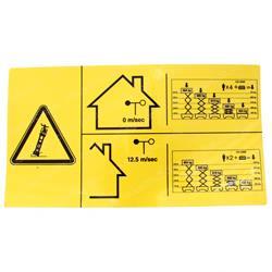 Picture of Decal - Danger Maxcap Ce Gs3268