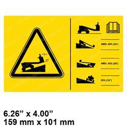 Picture of Decal - Caution Runaway Ramp