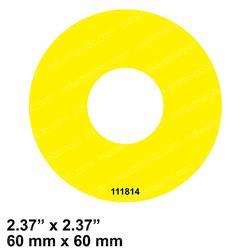 Picture of Decal - Emergency Stop Yellow