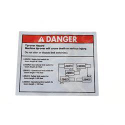 Picture of Decal Danger Do Not Alter Swtc