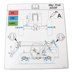 Picture of Lubrication Chart 6036c