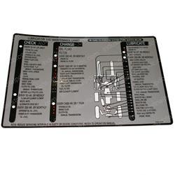 Picture of Decal - Lubricate