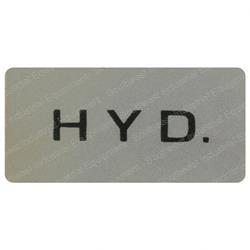  005910751981 PLATE - CAUTION