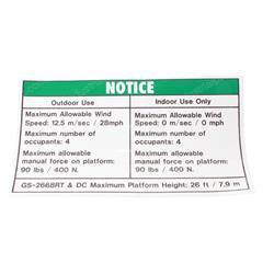 Picture of Decal Notice Side Frc 2668 Aus