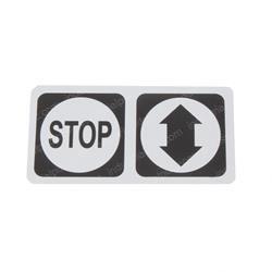 Picture of Decal - Stop Fdw/Rev