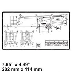Picture of Decal - Lift Diagram