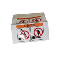 ALLIS CHALMERS/TUSK AC8768873 DECAL - DO NOT STAND