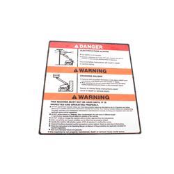 Picture of Decal Warning/Danger Mtb