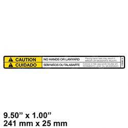 Picture of Decal - No Hands (por/Eng)