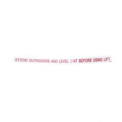 Picture of Decal - Outrigger Note