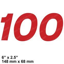 Picture of Decal - Model 100
