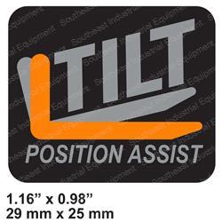 CROWN CR069863 DECAL - TILL POSITION ASSIST