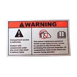 Picture of Trained Personnel Decal