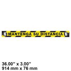 Picture of Decal - Safe Distance 6ft