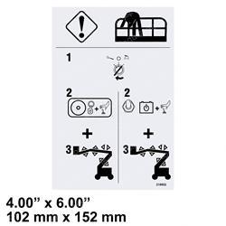 Picture of Decal-Emergency Lowering