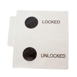 Picture of Decal Label Locked/Unlocked