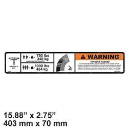 Picture of Decal-Warning Dual Cap.