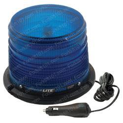 sy22050lm-b STROBE - 12-48V LED - BLUE - MAG MOUNT - LOW PROFILE - - ALUMINUM BASE - CLASS I - BLUE LEDS
