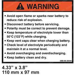 Picture of Caution Plate