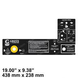 Picture of Decalupper Control Box Panel