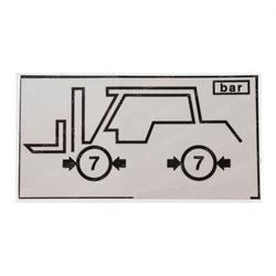 ALLIS CHALMERS/TUSK AC8772648 DECAL