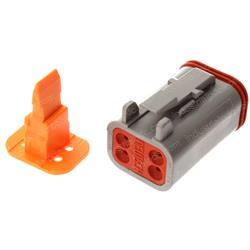 Picture of Terminal Conn 4 Pos (gray)