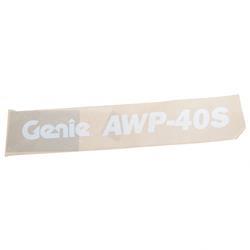 Picture of Decal Cosmetic Genie Awp-40s